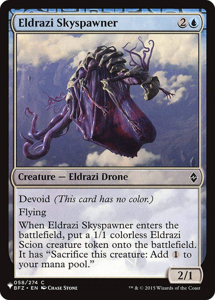 Eldrazi Skyspawner [The List Reprints] | Gate City Games LLC