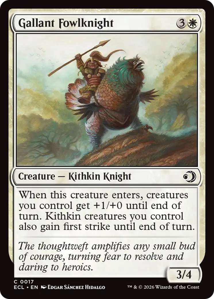 Gallant Fowlknight [Lorwyn Eclipsed] | Gate City Games LLC