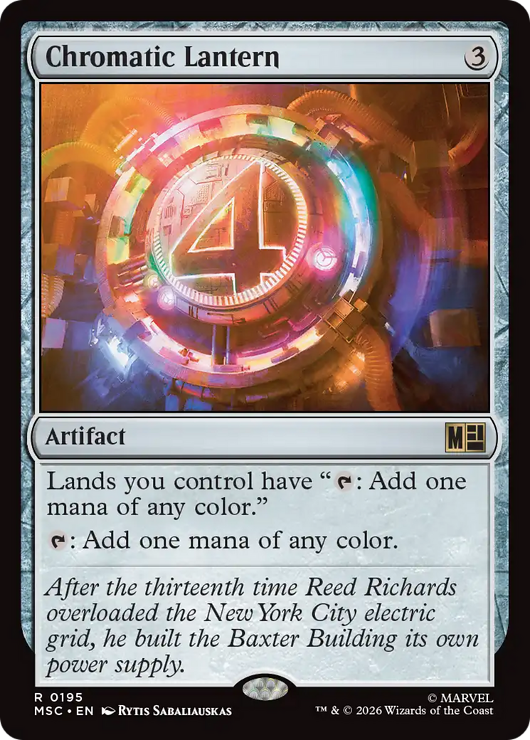 Chromatic Lantern [Marvel Super Heroes Commander] | Gate City Games LLC