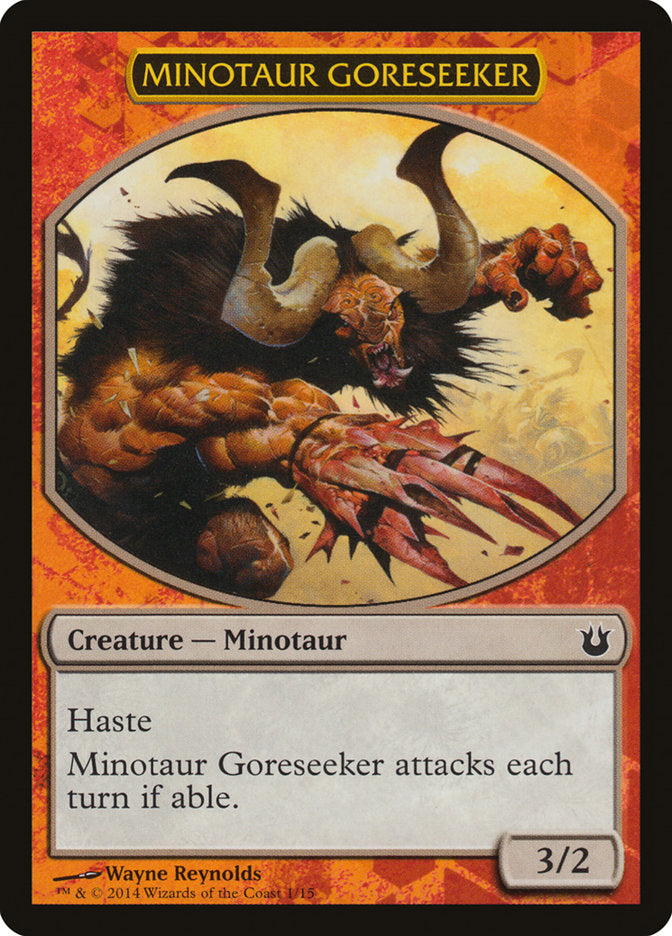 Minotaur Goreseeker [Born of the Gods Battle the Horde] | Gate City Games LLC