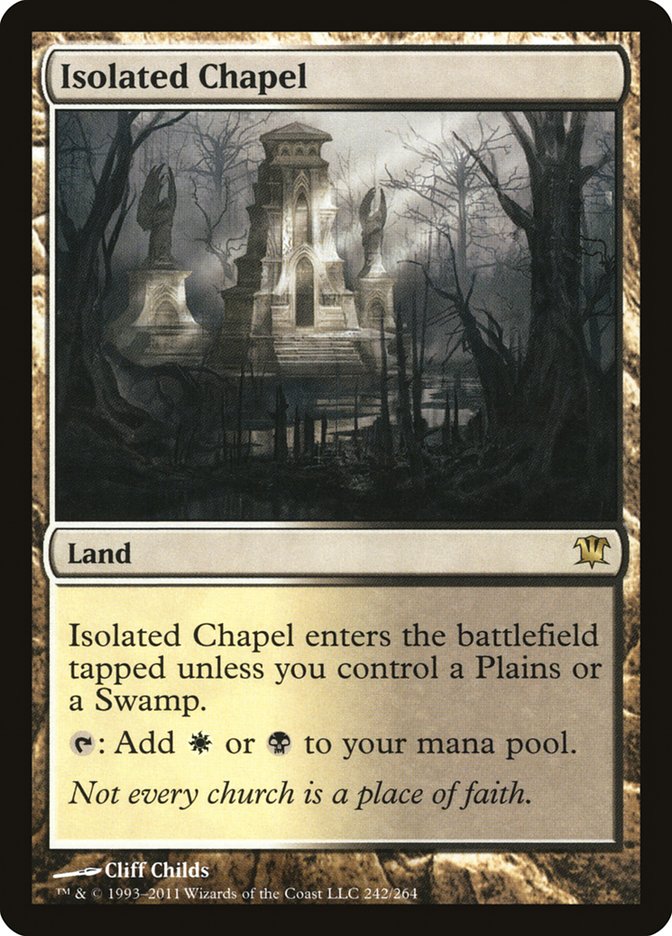 Isolated Chapel [Innistrad] | Gate City Games LLC