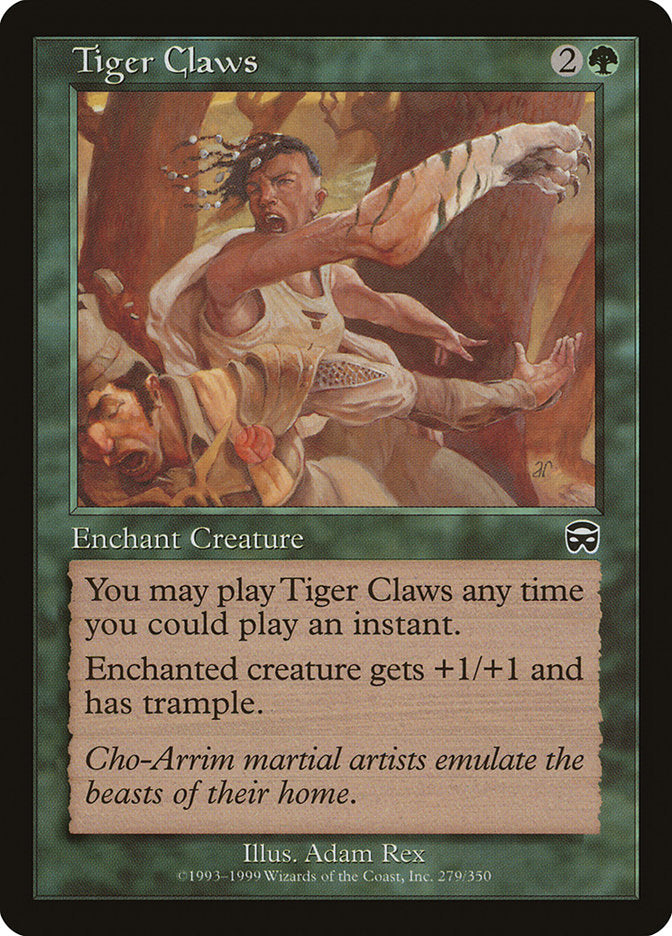 Tiger Claws [Mercadian Masques] | Gate City Games LLC