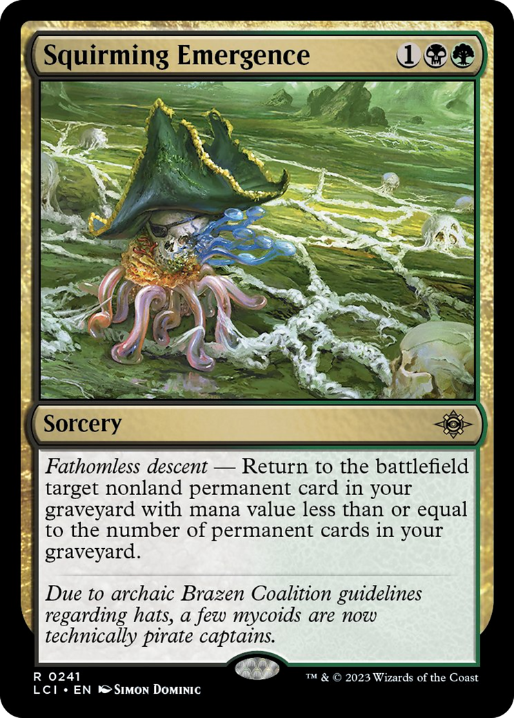 Squirming Emergence [The Lost Caverns of Ixalan] | Gate City Games LLC