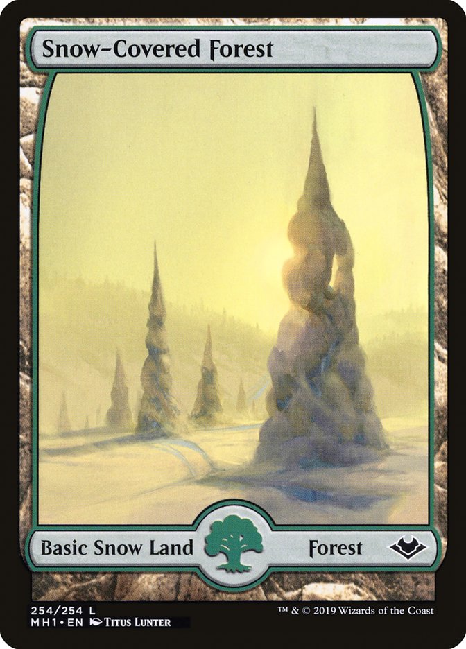 Snow-Covered Forest [Modern Horizons] | Gate City Games LLC