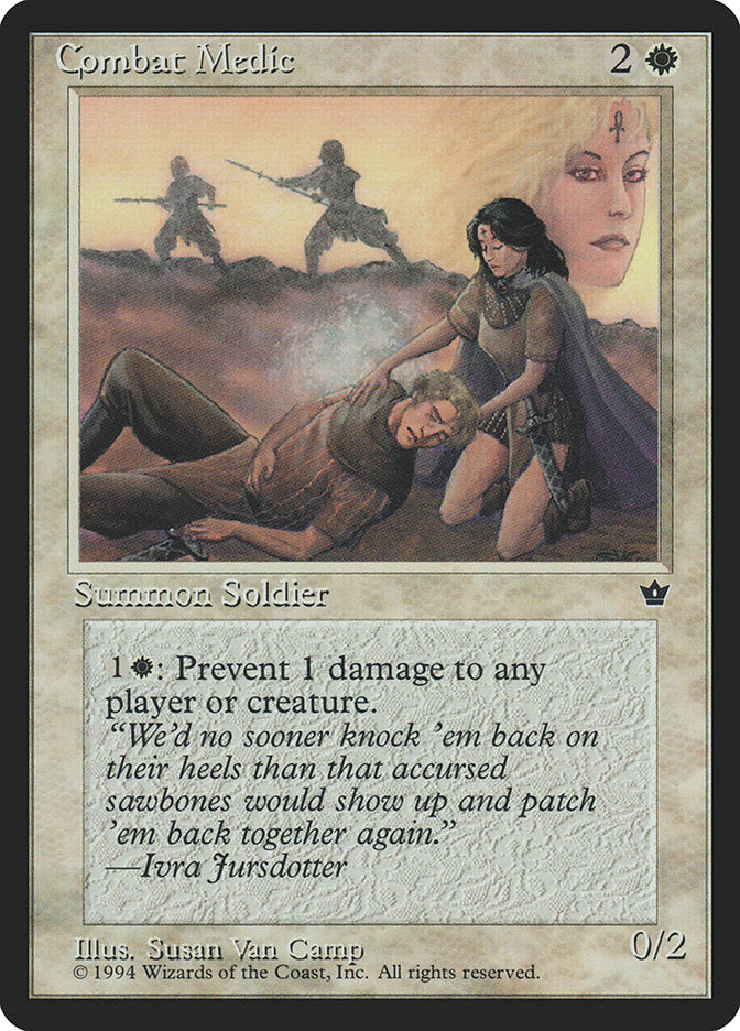 Combat Medic (Susan Van Camp) [Fallen Empires] | Gate City Games LLC