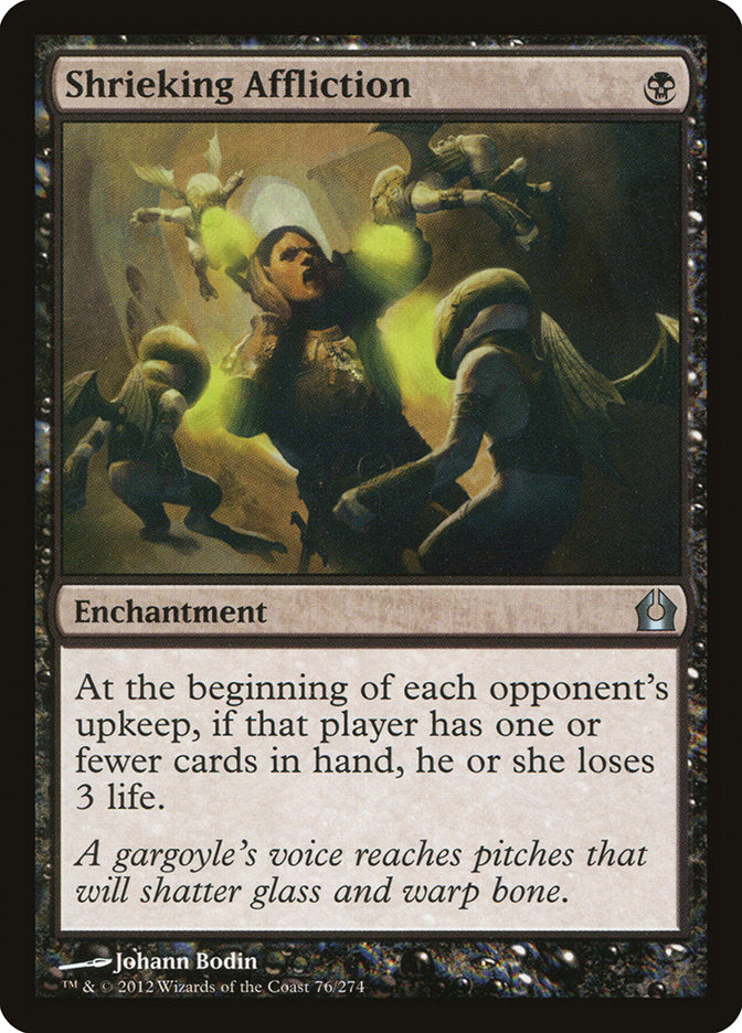 Shrieking Affliction [Return to Ravnica] | Gate City Games LLC