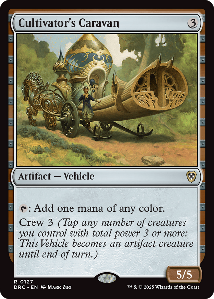 Cultivator's Caravan [Aetherdrift Commander] | Gate City Games LLC