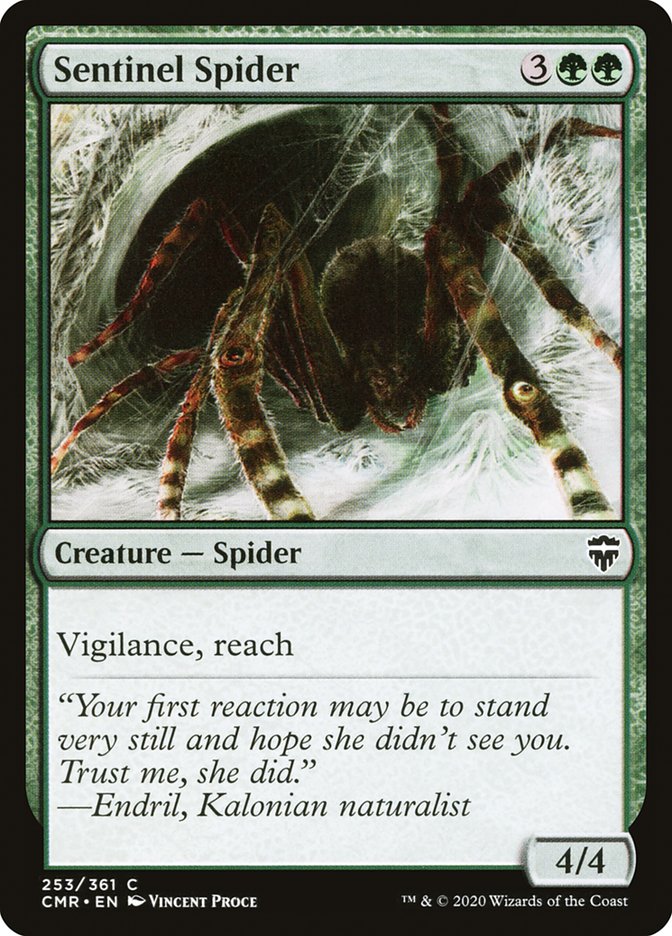 Sentinel Spider [Commander Legends] | Gate City Games LLC
