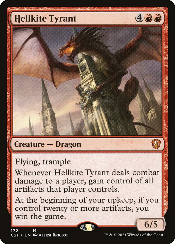 Hellkite Tyrant [Commander 2021] | Gate City Games LLC