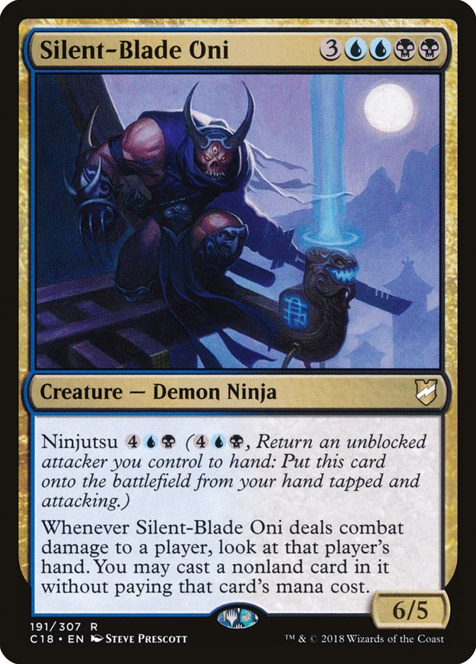 Silent-Blade Oni [Commander 2018] | Gate City Games LLC