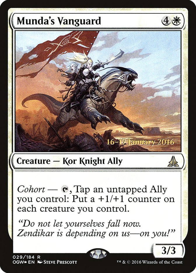 Munda's Vanguard [Oath of the Gatewatch Prerelease Promos] | Gate City Games LLC