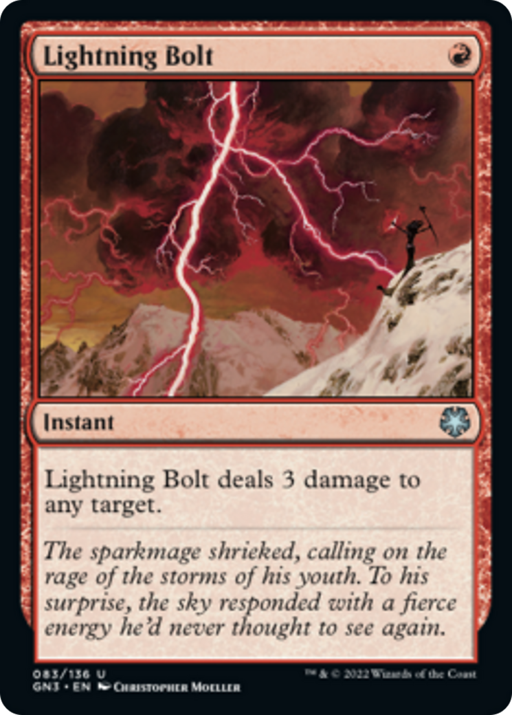 Lightning Bolt [Game Night: Free-for-All] | Gate City Games LLC