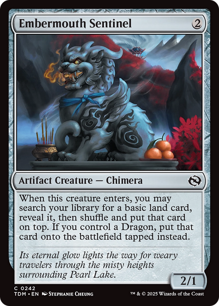 Embermouth Sentinel [Tarkir: Dragonstorm] | Gate City Games LLC