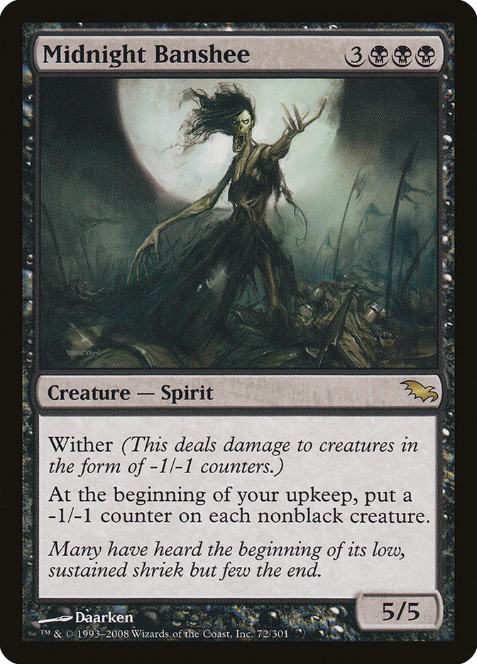 Midnight Banshee [Shadowmoor] | Gate City Games LLC