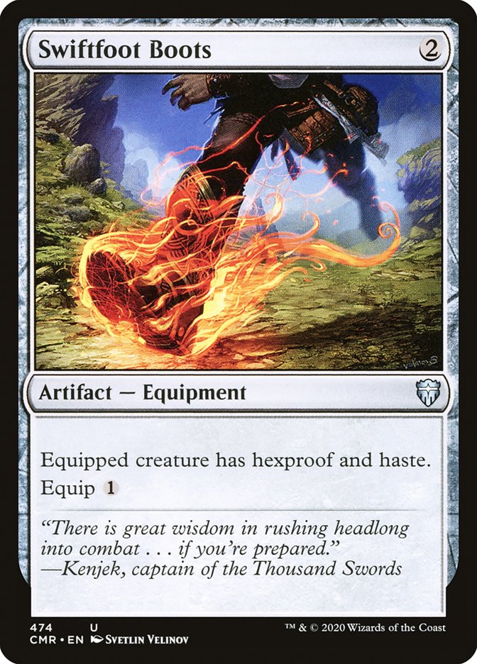 Swiftfoot Boots [Commander Legends] | Gate City Games LLC