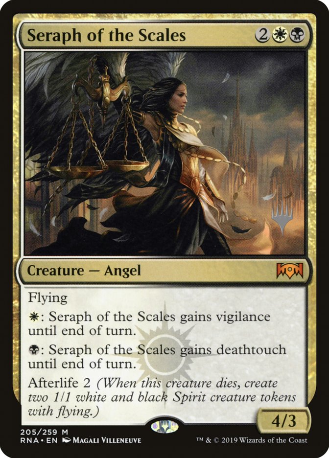Seraph of the Scales (Promo Pack) [Ravnica Allegiance Promos] | Gate City Games LLC