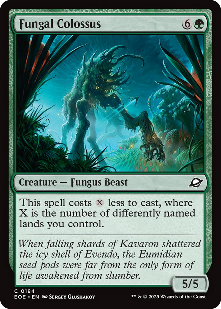 Fungal Colossus [Edge of Eternities] | Gate City Games LLC