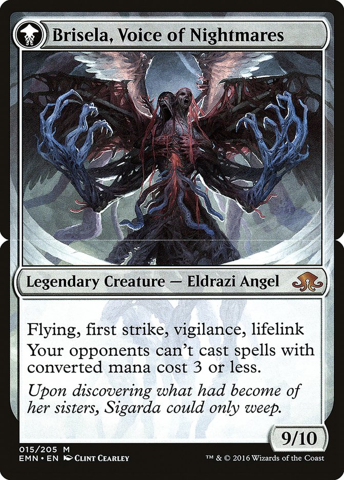 Brisela, Voice of Nightmares [Eldritch Moon Prerelease Promos] | Gate City Games LLC