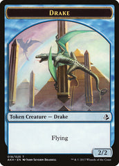 Angel of Sanctions // Drake Double-Sided Token [Amonkhet Tokens] | Gate City Games LLC