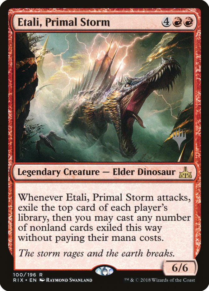 Etali, Primal Storm (Promo Pack) [Rivals of Ixalan Promos] | Gate City Games LLC