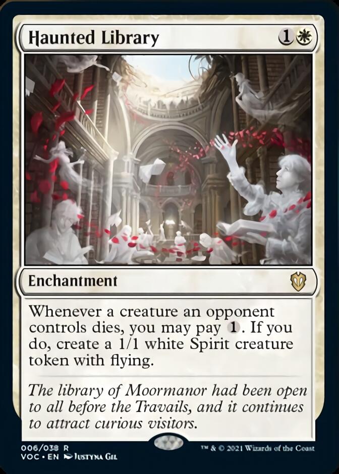 Haunted Library [Innistrad: Crimson Vow Commander] | Gate City Games LLC