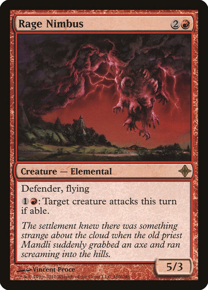 Rage Nimbus [Rise of the Eldrazi] | Gate City Games LLC