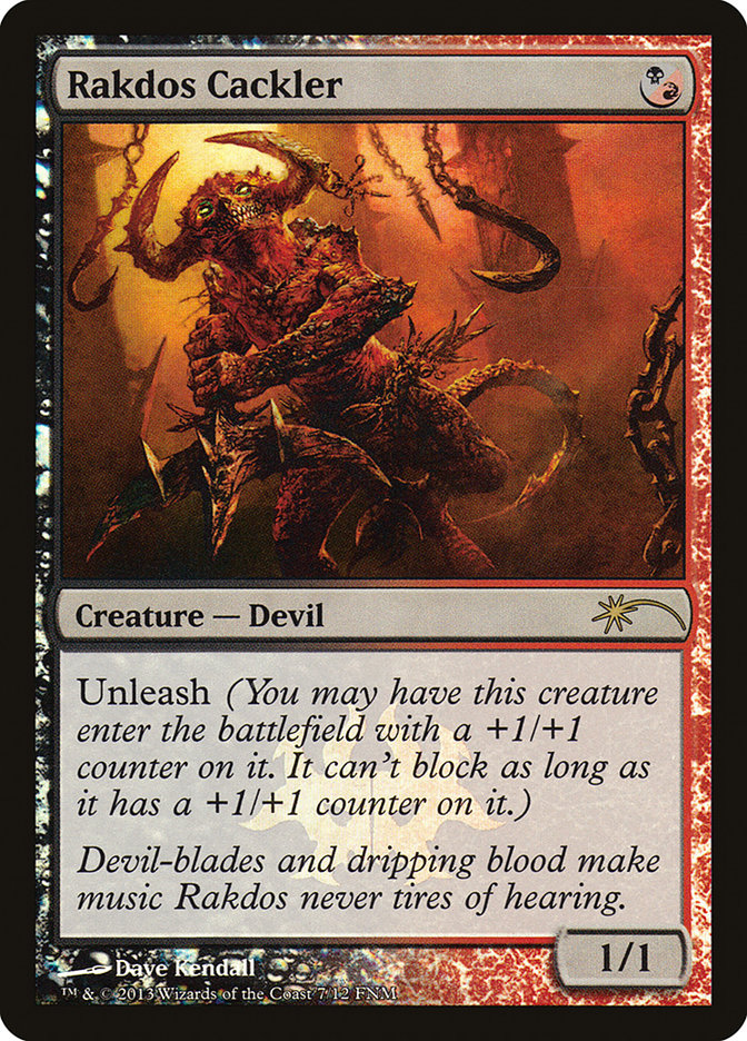 Rakdos Cackler [Friday Night Magic 2013] | Gate City Games LLC