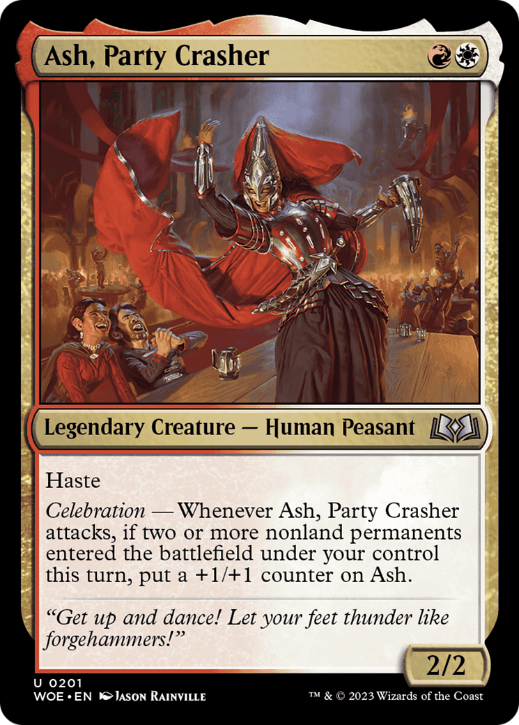 Ash, Party Crasher [Wilds of Eldraine] | Gate City Games LLC