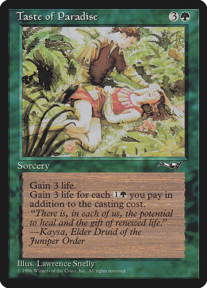 Taste of Paradise (Red Attire) [Alliances] | Gate City Games LLC