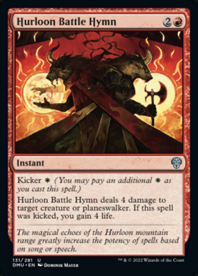 Hurloon Battle Hymn [Dominaria United] | Gate City Games LLC