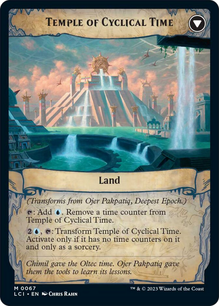 Ojer Pakpatiq, Deepest Epoch // Temple of Cyclical Time [The Lost Caverns of Ixalan] | Gate City Games LLC