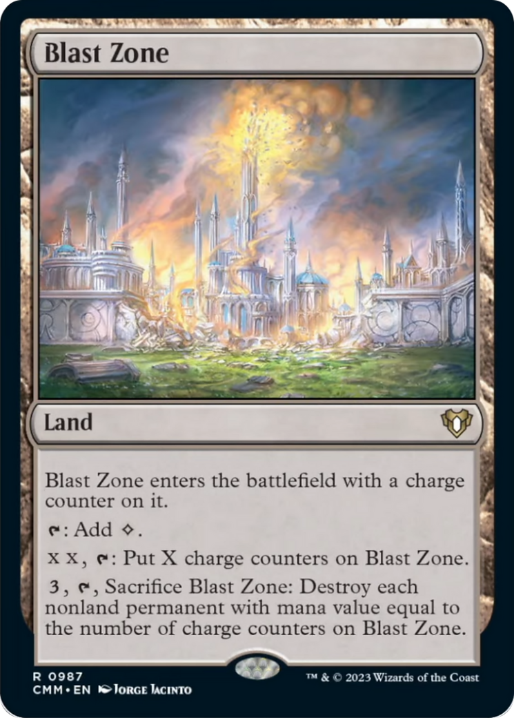 Blast Zone [Commander Masters] | Gate City Games LLC