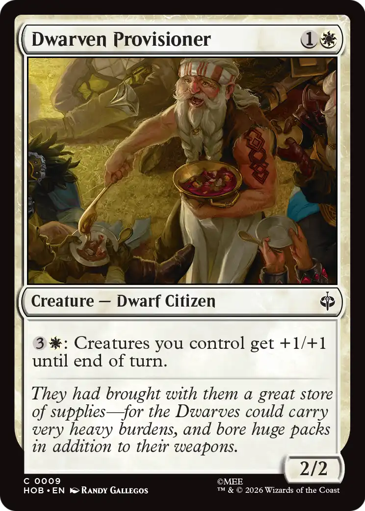 Dwarven Provisioner [The Hobbit] | Gate City Games LLC