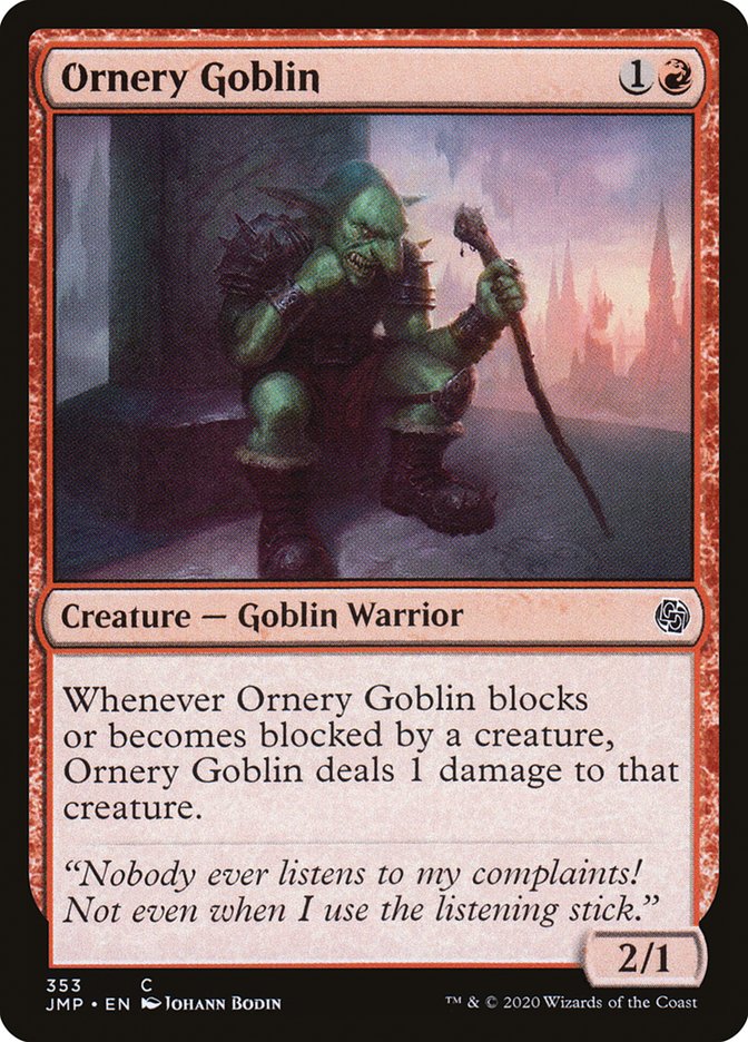 Ornery Goblin [Jumpstart] | Gate City Games LLC