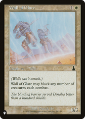 Wall of Glare [The List Reprints] | Gate City Games LLC