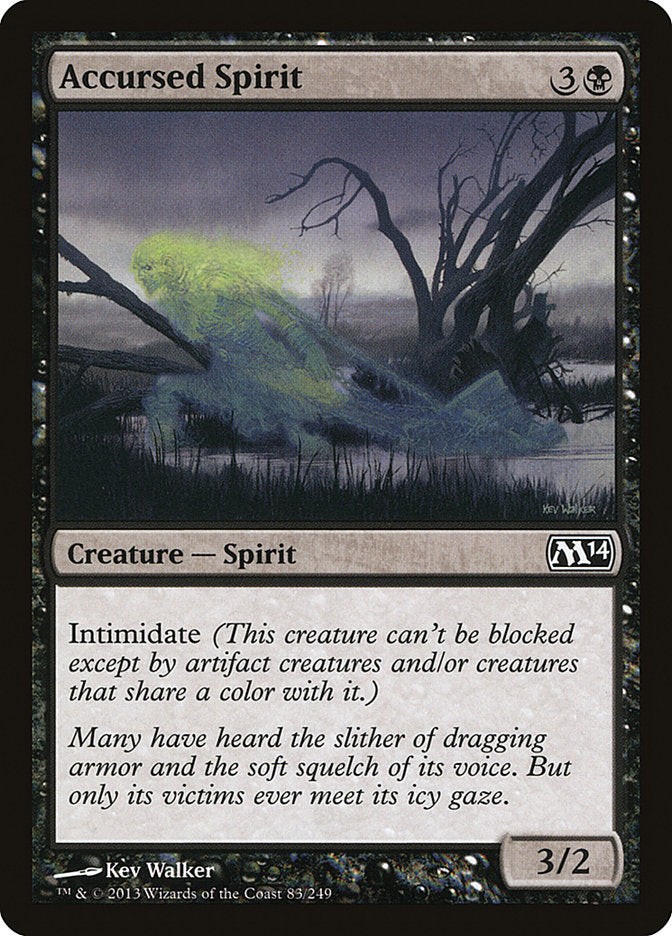Accursed Spirit [Magic 2014] | Gate City Games LLC