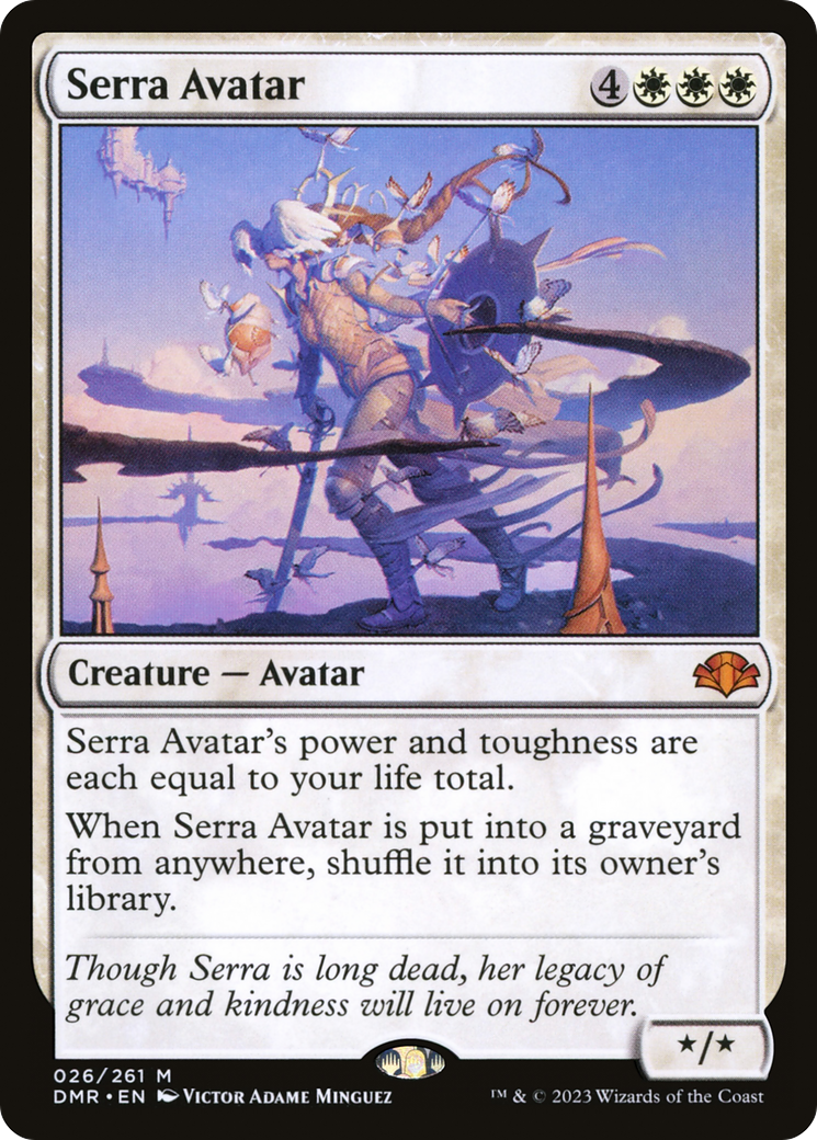 Serra Avatar [Dominaria Remastered] | Gate City Games LLC
