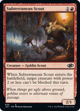 Subterranean Scout [Jumpstart 2022] | Gate City Games LLC