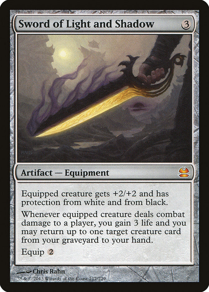 Sword of Light and Shadow [Modern Masters] | Gate City Games LLC