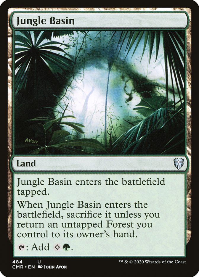 Jungle Basin [Commander Legends] | Gate City Games LLC
