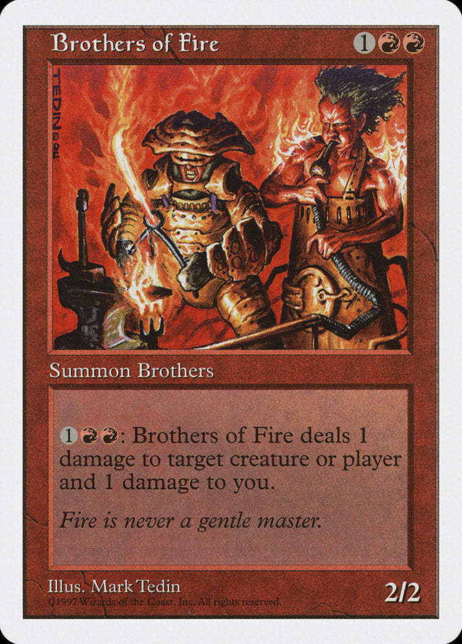Brothers of Fire [Fifth Edition] | Gate City Games LLC