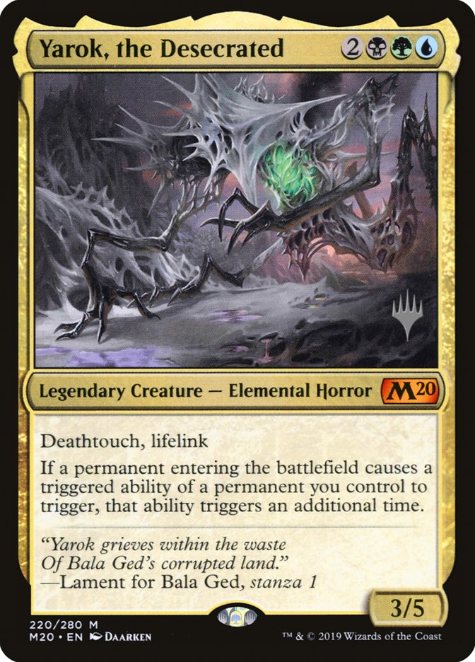 Yarok, the Desecrated (Promo Pack) [Core Set 2020 Promos] | Gate City Games LLC