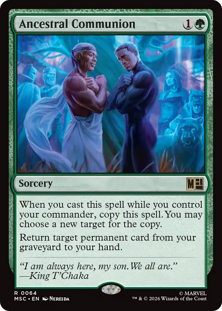 Ancestral Communion [Marvel Super Heroes Commander] | Gate City Games LLC