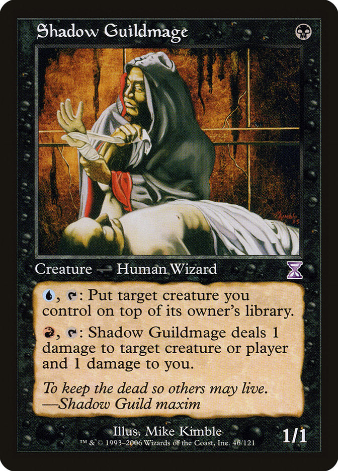 Shadow Guildmage [Time Spiral Timeshifted] | Gate City Games LLC