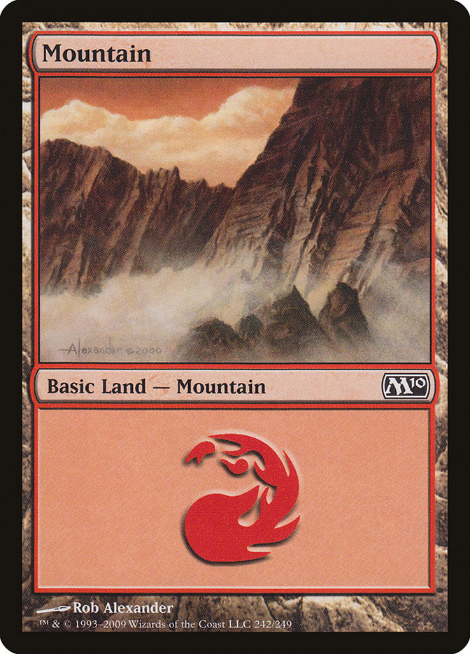 Mountain (242) [Magic 2010] | Gate City Games LLC