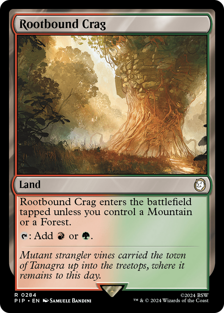 Rootbound Crag [Fallout] | Gate City Games LLC
