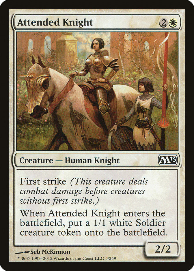 Attended Knight [Magic 2013] | Gate City Games LLC