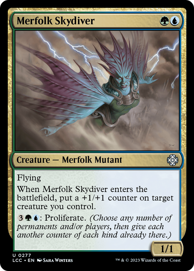 Merfolk Skydiver [The Lost Caverns of Ixalan Commander] | Gate City Games LLC