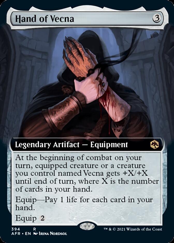 Hand of Vecna (Extended Art) [Dungeons & Dragons: Adventures in the Forgotten Realms] | Gate City Games LLC