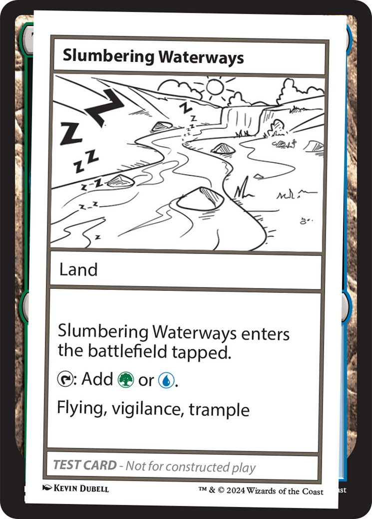 Slumbering Waterways [Mystery Booster 2 Playtest Cards] | Gate City Games LLC